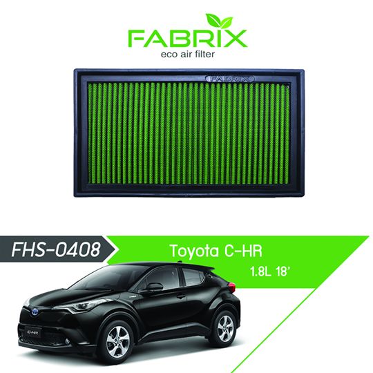 FABRIX FHS-0408 Eco Air Filter For Toyota C-HR 1.8L (2018) FABRIX FHS-0408 Eco Air Filter For Toyota C-HR 1.8L (2018)
