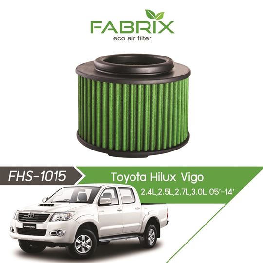 FABRIX FHS-1015 Eco Air Filter For Toyota Hilux Vigo 2.4L / 2.5L / 2.7L / 3.0L (2005 - 2014)