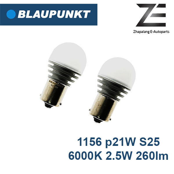 Blaupunkt 1156 P21W S25 6000K LED Indicator Lamp 125160W